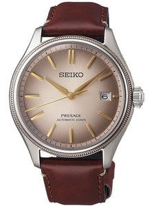 Seiko Presage Classic Shiracha Leather Strap Men's Watch SPB529J1