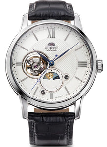 Orient Classic Sun & Moon Semi Skeleton Automatic Men's Watch RA-AS0011S