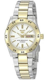 Seiko 5 Water 50m Resist Two-Tone Automctic Ladies Watch SYMG42J1