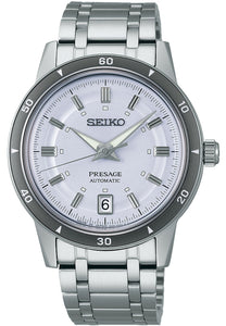 Seiko Presage Style 60s in Silvery Violet Dial Automatic Men's Watch SRPL73J1