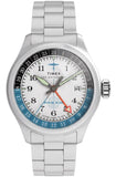 Timex Waterbury x Pan Am GMT Stainless Steel Men's Watch TW2Y94600