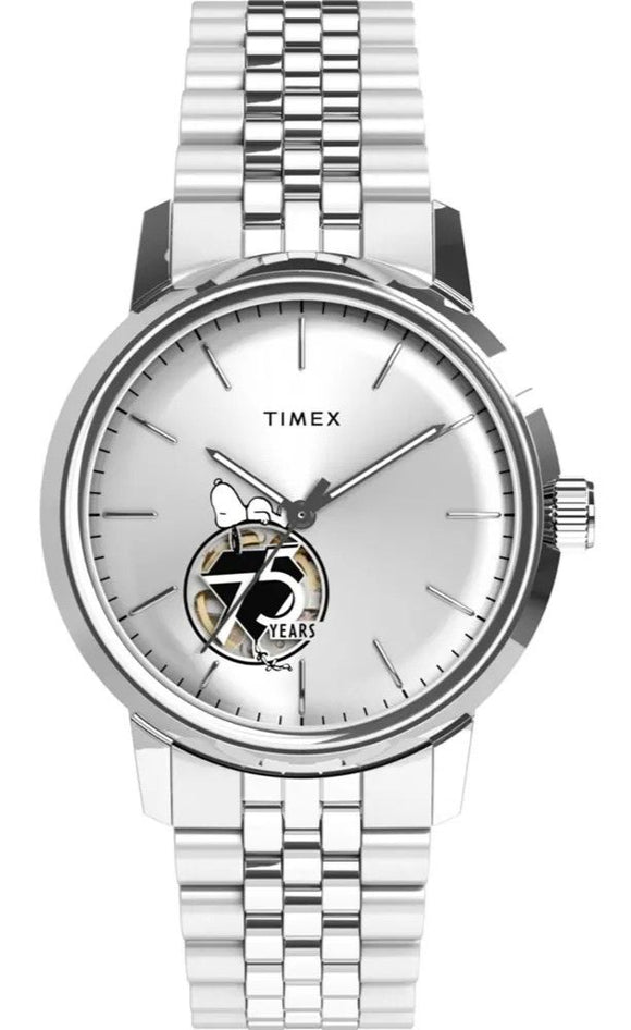 Timex x Peanuts Marlin 75th Anniversary Automatic Men's Watch TW2Y45000