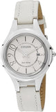 Citizen Eco-Drive Classic Leather Strap Ladies Watch FE1020-11B