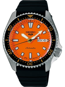 Seiko 5 Sports SKX Redux in Daichi Orange Automatic Men's Watch SRPL89K1