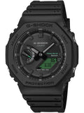Casio G-Shock Striking Black and Electro Green Men's Watch GA-B2100BEG-1