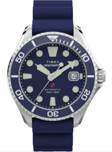 Timex Deep Water Meridian 200m Rubber Band Automatic Men's Watch TW2Y39900