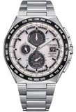 Citizen Eco-Drive Radio Controlled GMT Titanium Men's Watch AT8238-84A