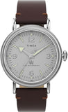 Timex Waterbury Standard Coin Edge Leather Strap Men's Watch TW2W20300