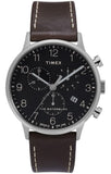 Timex Waterbury Chronograph Leather Strap Men's Watch TW2T28200