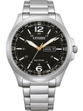 Citizen Eco-Drive Compass Stainless Steel Men's Watch AW0110-82E