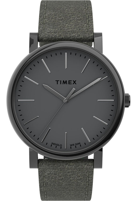 Timex Essential Originals Leather Strap Men's Watch TW2U05900