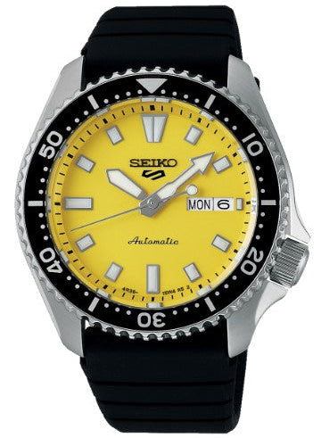 Seiko 5 Sports SKX Redux in Ki-iro Yellow Automatic Men's Watch SRPL87K1