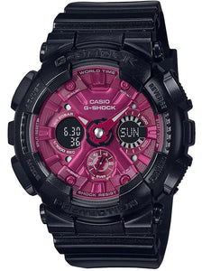Casio G-Shock Glossy Metallic Black for Ladies Watch GMA-S120RB-1A