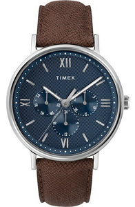 Timex Southview Multifunction Leather Strap Men's Watch TW2T35100