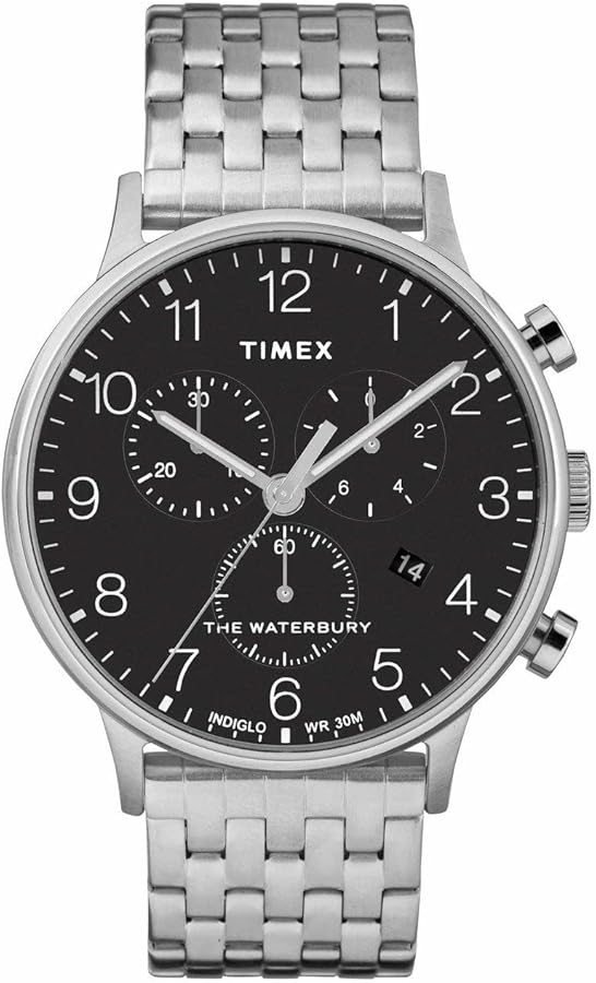 Timex Waterbury ChronographStainless Steel Men's Watch TW2R71900