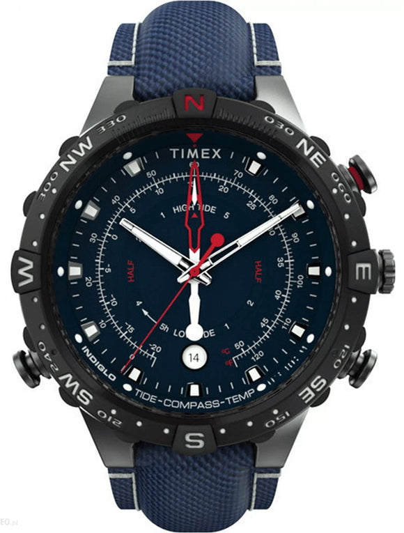 Timex Allied Tide Temp Compass Fabric Band Men's Watch TW2T76300