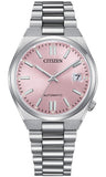 Citizen Tsuyosa Pink Dial Stainless Steel Automatic Men's Watch NJ0200-50Z