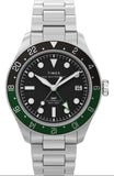 Timex Waterbury Heritage GMT Stainless Steel Automatic Men's Watch TW2Y60800