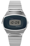 Timex Q 1975 SSQ Reissue Digital Stainless Steel Men's Watch TW2Y06100