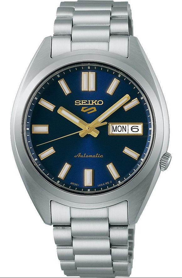 Seiko 5 Sports SNXS Series Blue Dial Automatic Men's Watch SRPL55K1