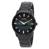 Citizen Eco-Drive Galaxy Black Dial Sapphire Men's Watch BM7595-89E