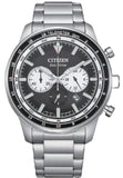 Citizen Eco-Drive Chronograph Quartz Stainless Steel Men's Watch CA4500-91E