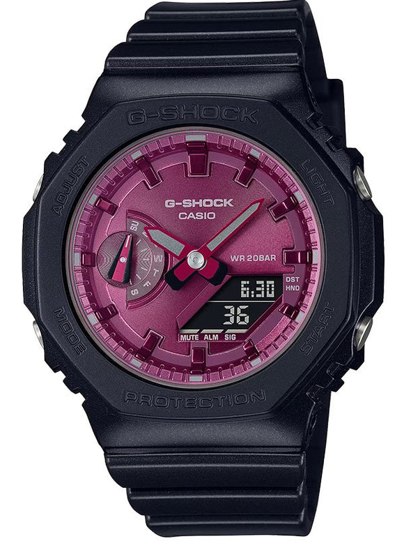 Casio G-Shock S Series Ana-Digi Mid-Size Ladies Watch GMA-S2100RB-1A