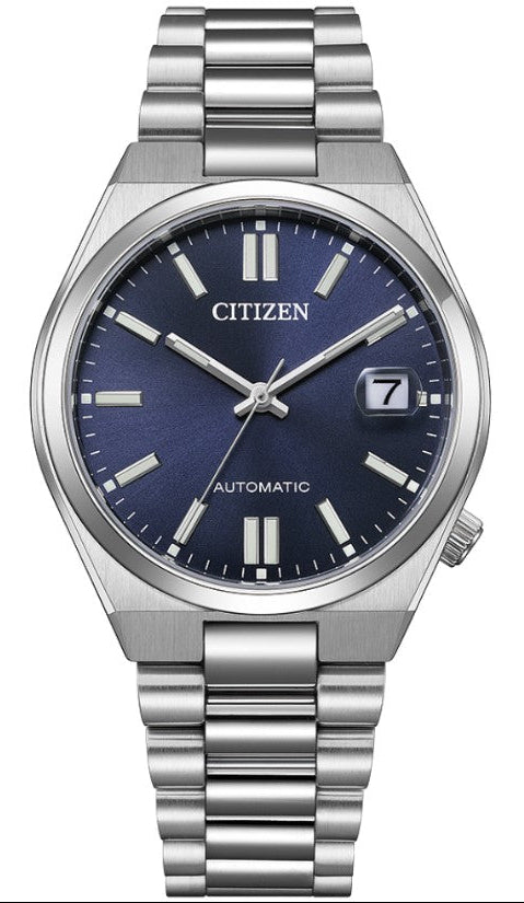 Citizen “TSUYOSA” Blue Dial Automatic Stainless Steel Men's Watch NJ0200-50M
