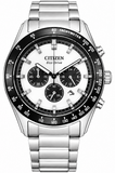 Citizen Eco-Drive Chronograph Stainless Steel Men's Watch CA4674-58A