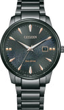 Citizen Eco-Drive Galaxy Black Dial Sapphire Men's Watch BM7595-89E