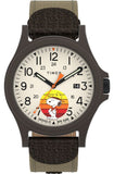 Timex x Peanuts Expedition Acadia Nylon Strap Men's Watch TW4B29200