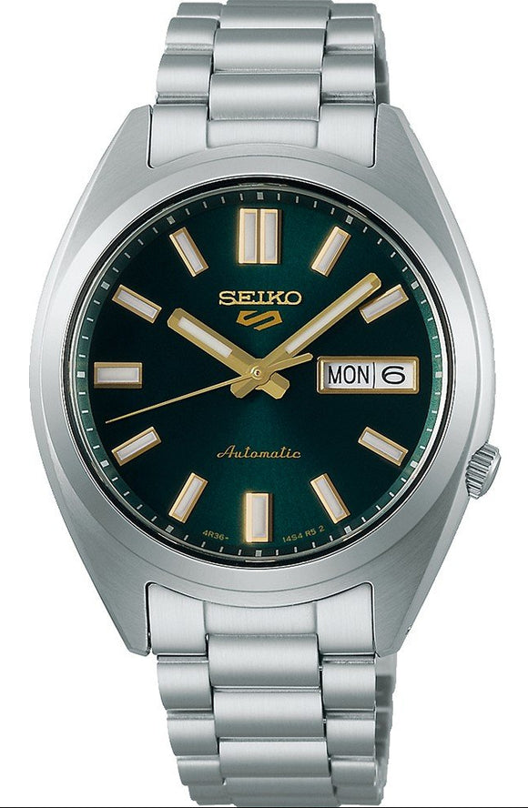 Seiko 5 Sports SNXS Series Green Dial Automatic Men's Watch SRPL57K1