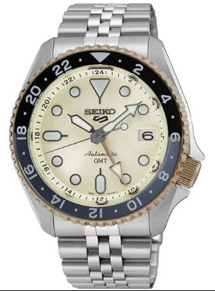 Seiko 5 Sports SKX Series GMT Sunrise Limited Automatic Men's Watch (SSK046K1)