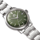 Orient Bambino Green Dial Stainless Steel Automatic Men’s Watch RA-AC0M09E