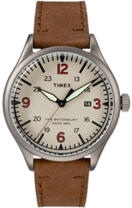 Timex Waterbury Heritage Traditional Leather Strap Men's Watch TW2R38600