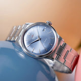 Orient Bambino Blue Dial Stainless Steel Automatic Men’s Watch RA-AC0M10L