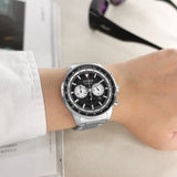 Citizen Eco-Drive Chronograph Quartz Stainless Steel Men's Watch CA4500-91E