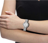 Citizen Eco-Drive L Rainell Silver Dial Stainless Steel Ladies Watch EM1200-55A