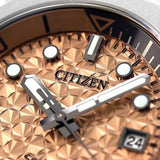 Citizen Series 8 Copper Dial Automatic Stainless Steel Men's Watch NB6066-51W