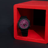 Casio G-Shock S Series Ana-Digi Mid-Size Ladies Watch GMA-S2100RB-1A