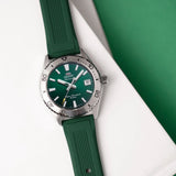Orient Mako 40 Green Dial Rubber Strap Automatic Men's Watch RA-AC0R11E
