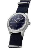 Timex Marlin Jet Blue Fabric Strap Automatic Men's Watch TW2Y24500