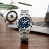Orient Mako Stainless Steel Navy Dial Automatic Men's Watch RA-AC0Q02L