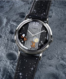 Timex x Peanuts Space Collection Hand Wound Leather Strap Ladies Watch TW2W89700