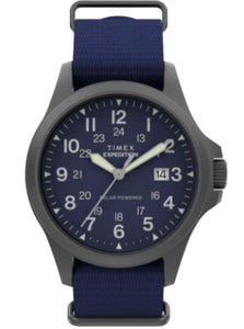 Timex Expedition Field Post Solar Power Nylon Strap Men's Watch TW2Y31700