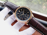 Citizen Eco-Drive Chronograph Leather Strap Men's Watch BU2023-12E