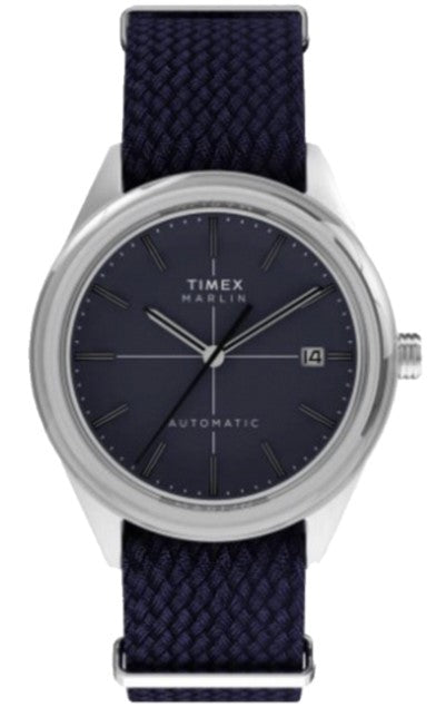 Timex Marlin Jet Blue Fabric Strap Automatic Men's Watch TW2Y24500