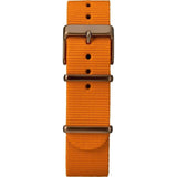 Timex MK1 Aluminum Chronograph Orange Nylon Strap Men's Watch TW2T10600