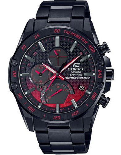 Casio Edifice x Honda Racing Sapphire Black Men's Watch EQB-1000HR-1