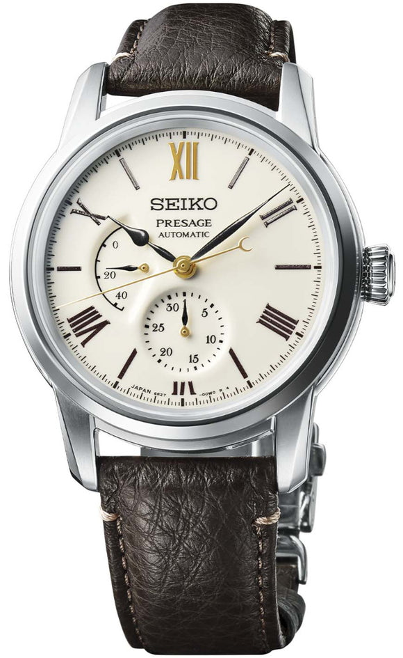 Seiko Presage ‘Laurel Arita’ Leather Strap Automatic Man's Watch SPB397J1